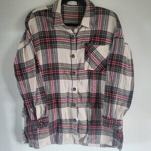 Maurices plaid shacket